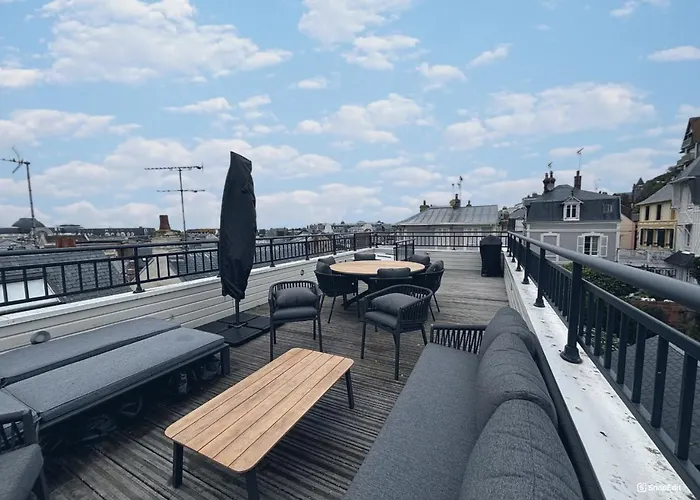 Terrasse Plein Soleil Hypercentre Trouville-sur-mer